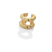 Load image into Gallery viewer, HD X Golden Edit Believe Double Ear Cuff
