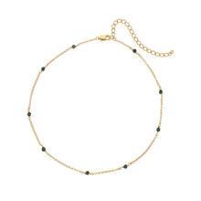 Load image into Gallery viewer, HD X Golden Edit Revive Malachite Choker (32-39cm)