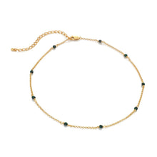 Load image into Gallery viewer, HD X Golden Edit Revive Malachite Choker (32-39cm)