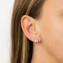 Load image into Gallery viewer, Four Claw Set 1ct Solitaire Stud Earrings