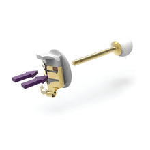 Load image into Gallery viewer, Lox Gold Tone Secure Earring Backs