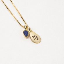 Load image into Gallery viewer, Semi-Precious Birthstone Necklace - September