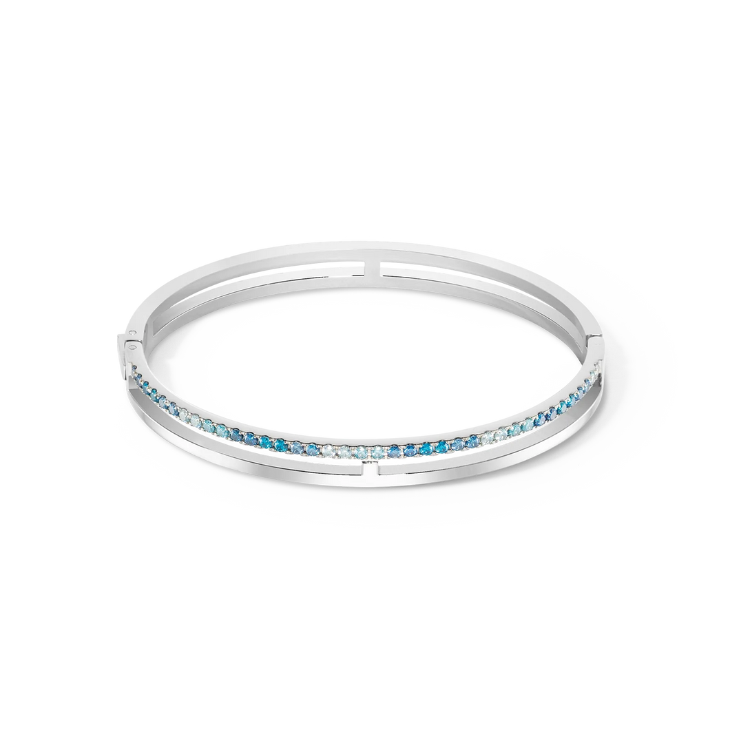 Eternal Unity Bangle Silver-Blue