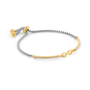Milleluci Bracelet Infinity With Yellow Gold PVD