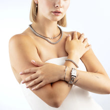 Load image into Gallery viewer, Bracelet Mesh Chain Classic Silver Tone
