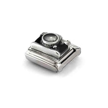 Load image into Gallery viewer, Composable Classic Link Camera In Silver And Enamel
