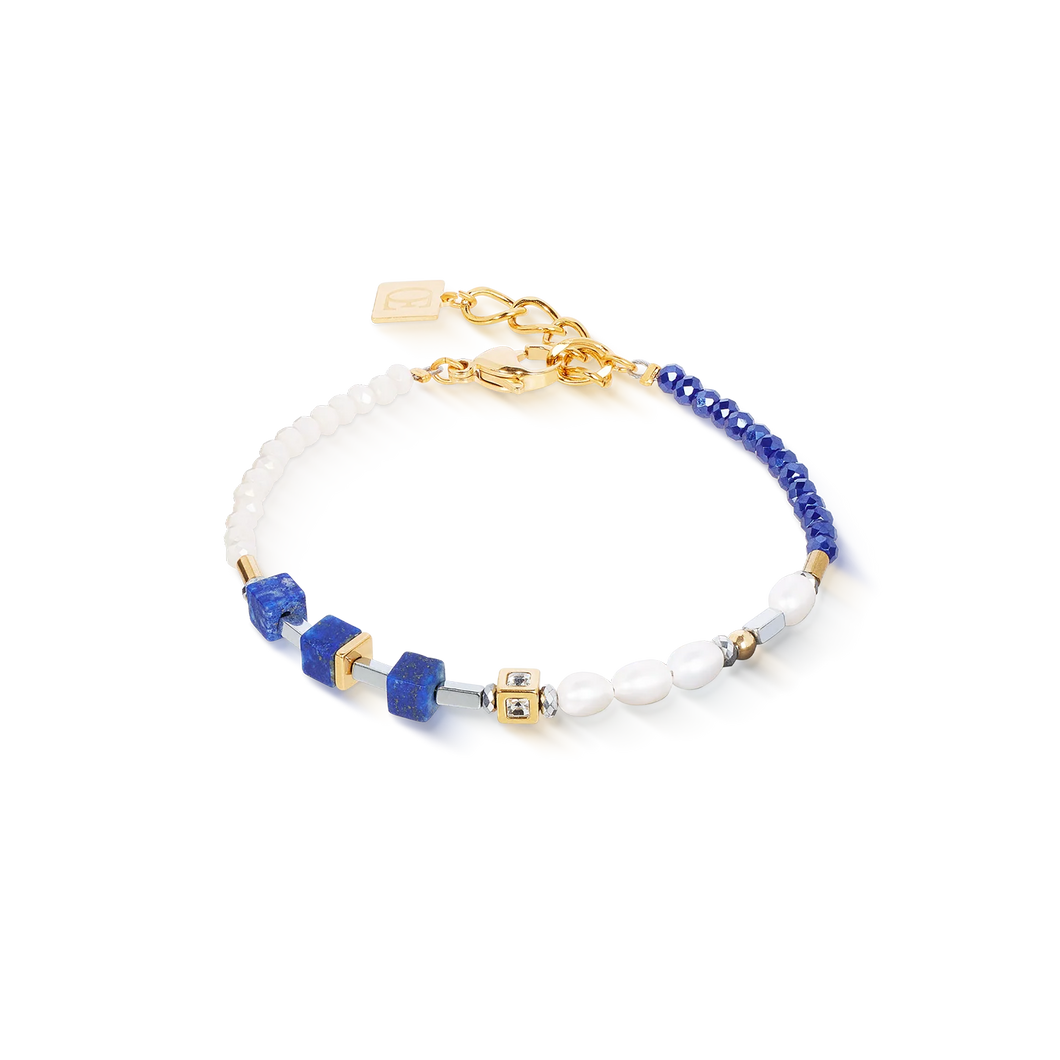Bracelet Princess Fusion Pearls Lapis Lazuli