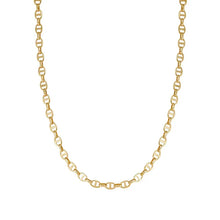 Load image into Gallery viewer, Ecclectica Necklace - T-bar Clasp Yellow PVD

