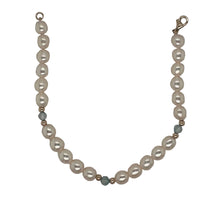 Load image into Gallery viewer, Freshwater Pearl And Blue Topaz Bracelet
