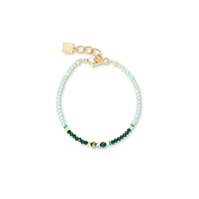 Load image into Gallery viewer, Bracelet Amulet Glamorous Green Gold
