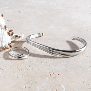 Océane Shell Wave Ring
