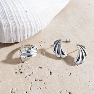Océane Shell Echo Grande Ring