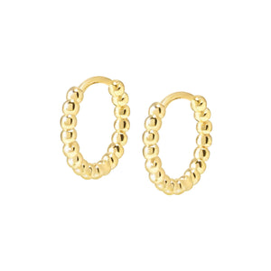 Lovecloud Gold Plated Hoop Earrings