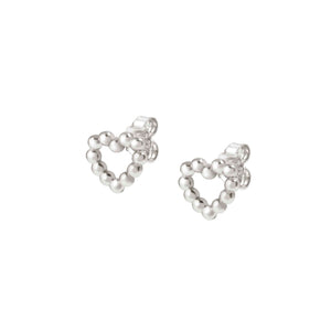 Lovecloud Heart Post Earrings