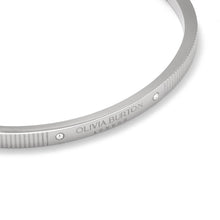 Load image into Gallery viewer, Linear Silver Bangle
