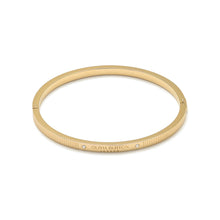 Load image into Gallery viewer, Linear Gold Bangle

