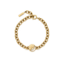 Load image into Gallery viewer, Celestial Sun Gold Plated Bracelet
