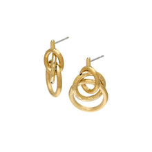 Load image into Gallery viewer, Encircle Gold Plated Earrings
