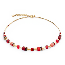 Load image into Gallery viewer, GeoCUBE® Iconic Lite Necklace Red
