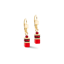 Load image into Gallery viewer, GeoCUBE® Iconic Lite Earrings Red
