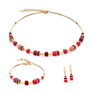 GeoCUBE® Iconic Lite Earrings Red
