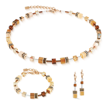 Load image into Gallery viewer, GeoCUBE® Iconic Necklace Mocha Mousse
