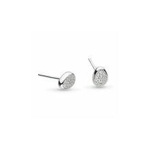 Load image into Gallery viewer, Coast Pebble Glisten Pavé Stud Earrings
