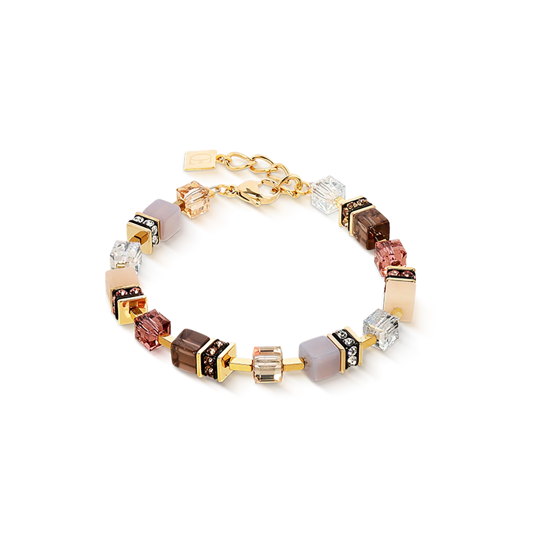 GeoCUBE® Precious Statement Bracelet Golden Blush