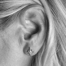 Load image into Gallery viewer, Céleste North Star Stud Earrings
