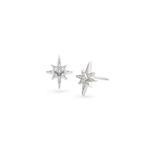 Load image into Gallery viewer, Céleste North Star Stud Earrings
