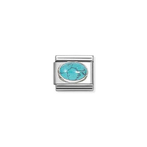 Composable Classic Link Vein Turquoise