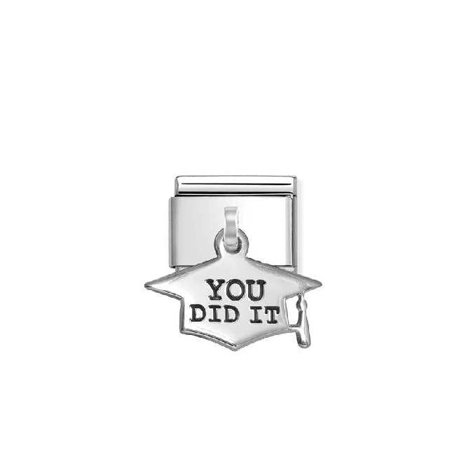 Composable Classic Link Silver You Did It Graduation Hat
