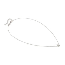 Load image into Gallery viewer, Petit Sparkle Necklace - Star Silver
