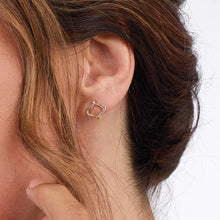 Load image into Gallery viewer, Alicia Golden Petite Stud Earrings

