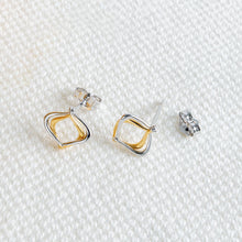Load image into Gallery viewer, Alicia Golden Petite Stud Earrings
