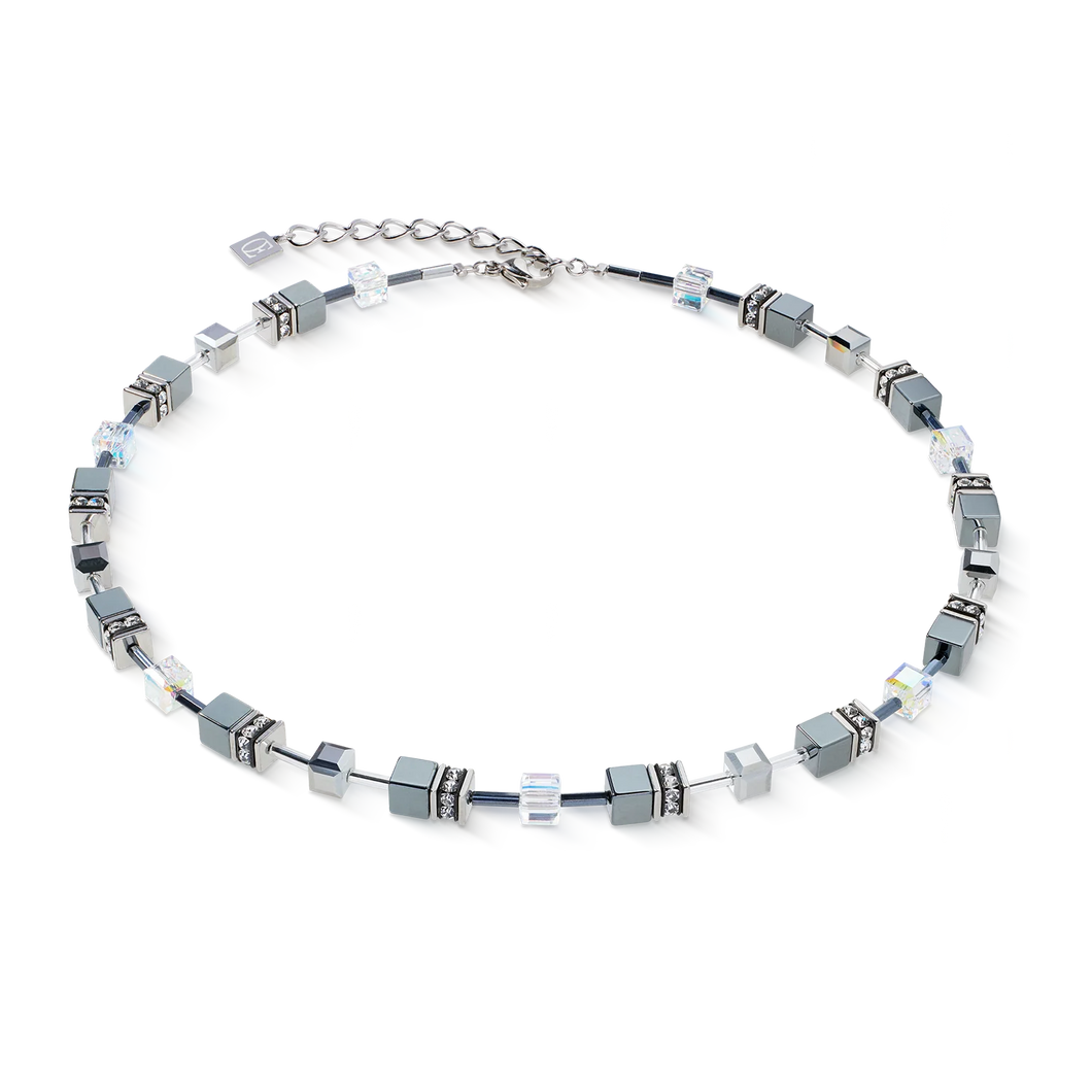 GeoCUBE® Necklace Platinum Colour