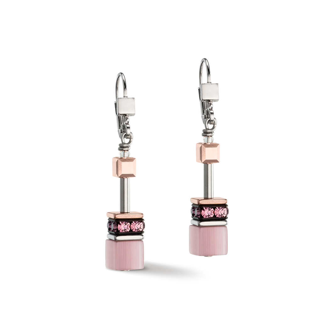 GEOCUBE® Iconic Monochrome Earrings Lilac