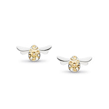 Load image into Gallery viewer, Blossom Flyte Honey Bee Stud Earrings
