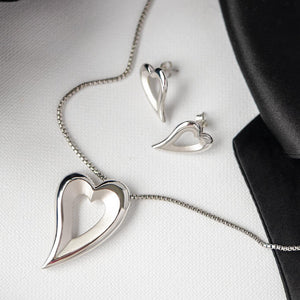 Desire Love Story Heart Grande Slider Necklace