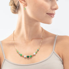Load image into Gallery viewer, Candy Spheres Necklace Green
