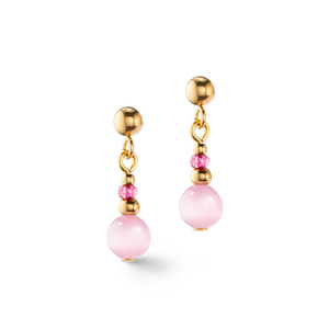 Candy Spheres Earrings Pink