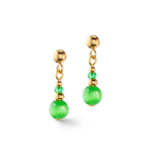 Load image into Gallery viewer, Candy Spheres Earrings Green
