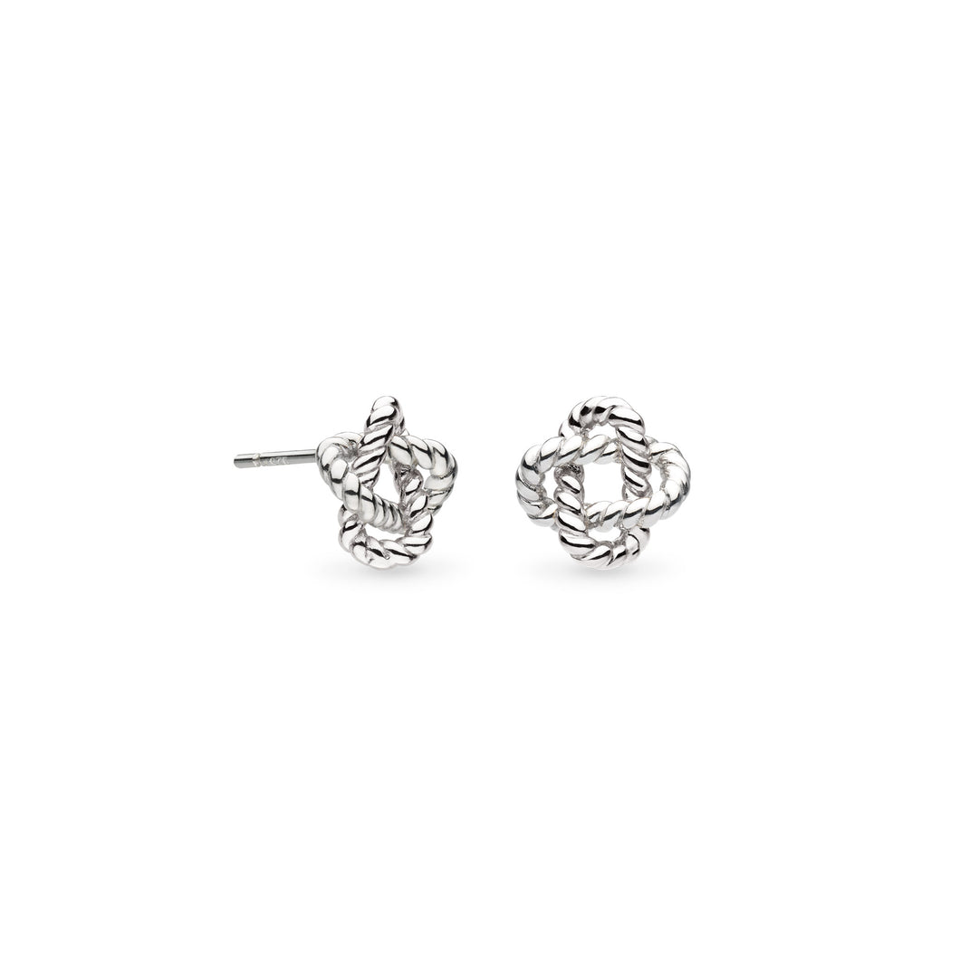 Marina Rope Knot Stud Earrings