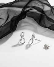 Load image into Gallery viewer, Infinity Mini Stud Earrings
