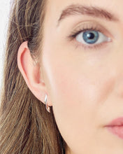 Load image into Gallery viewer, Serenity Curve Small Stud Earrings
