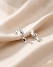Load image into Gallery viewer, Serenity Curve Small Stud Earrings
