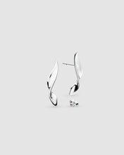 Load image into Gallery viewer, Serenity Curve Long Stud Earrings
