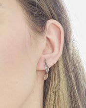 Load image into Gallery viewer, Serenity Curve Long Stud Earrings
