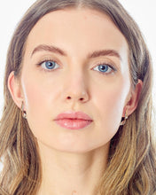 Load image into Gallery viewer, Serenity Curve Long Stud Earrings
