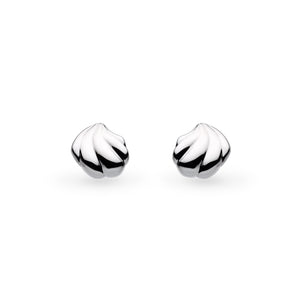 Océane Shell Echo Rounded Stud Earrings